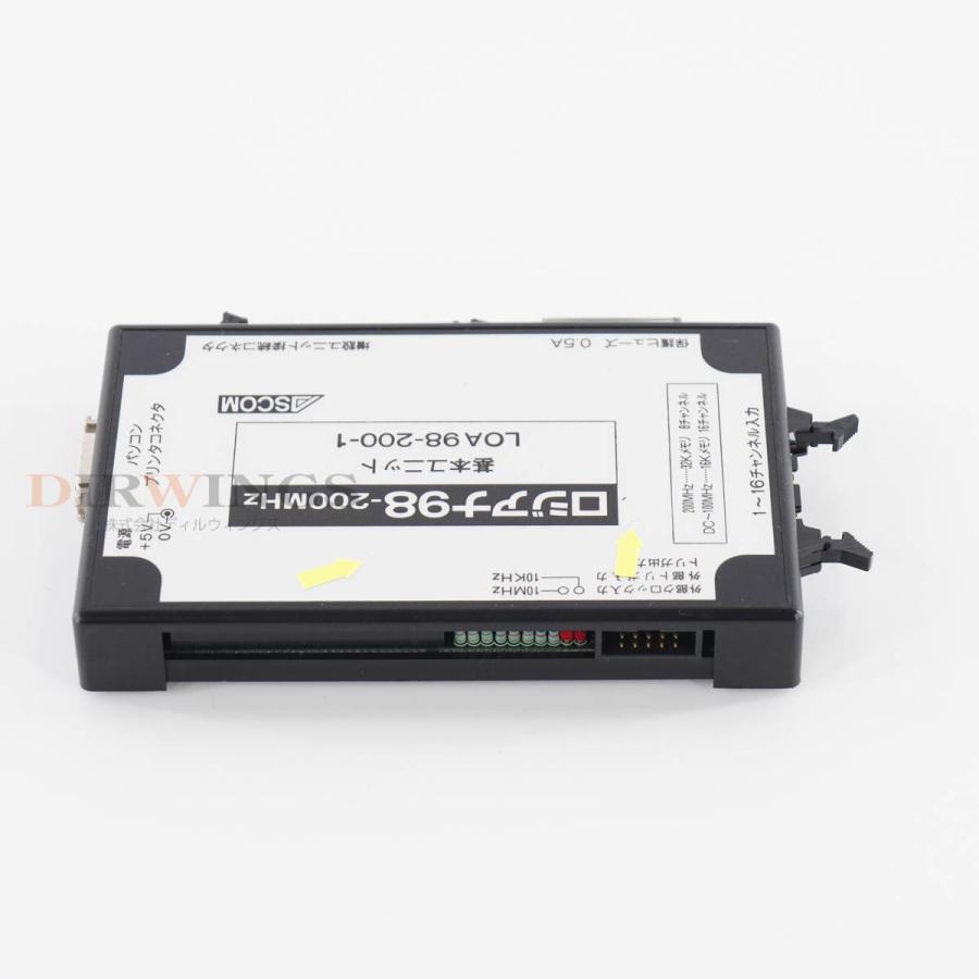 8日保証 ASCOM LOA98-200-1 ロジアナ98 Logic Analyzer ロジックアナライザー 200MHz [06462-0004] 【ラジウム】