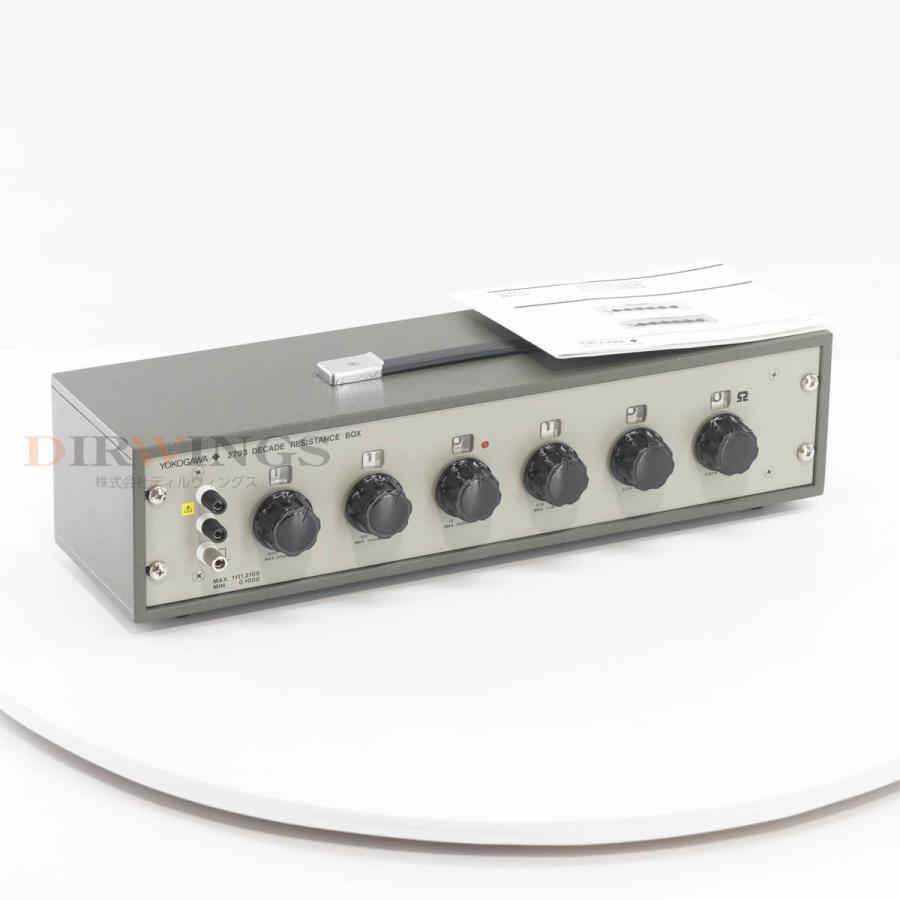 DW]USED 8日保証 YOKOGAWA 2793 279301 DECADE RESISTANCE BOX 6