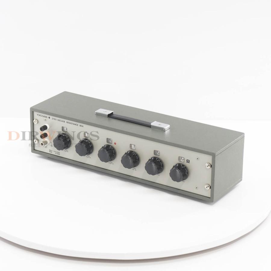 これが新しい世界だ DW]USED 8日保証 YOKOGAWA 2793 279301 DECADE RESISTANCE BOX 6