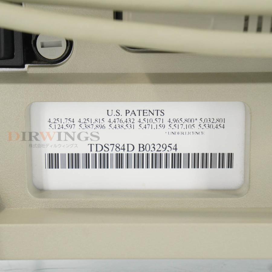 [DW]USED 8日保証 Tektronix TDS 784D TDS784D DPO DIGITAL PHOSPHOR ...