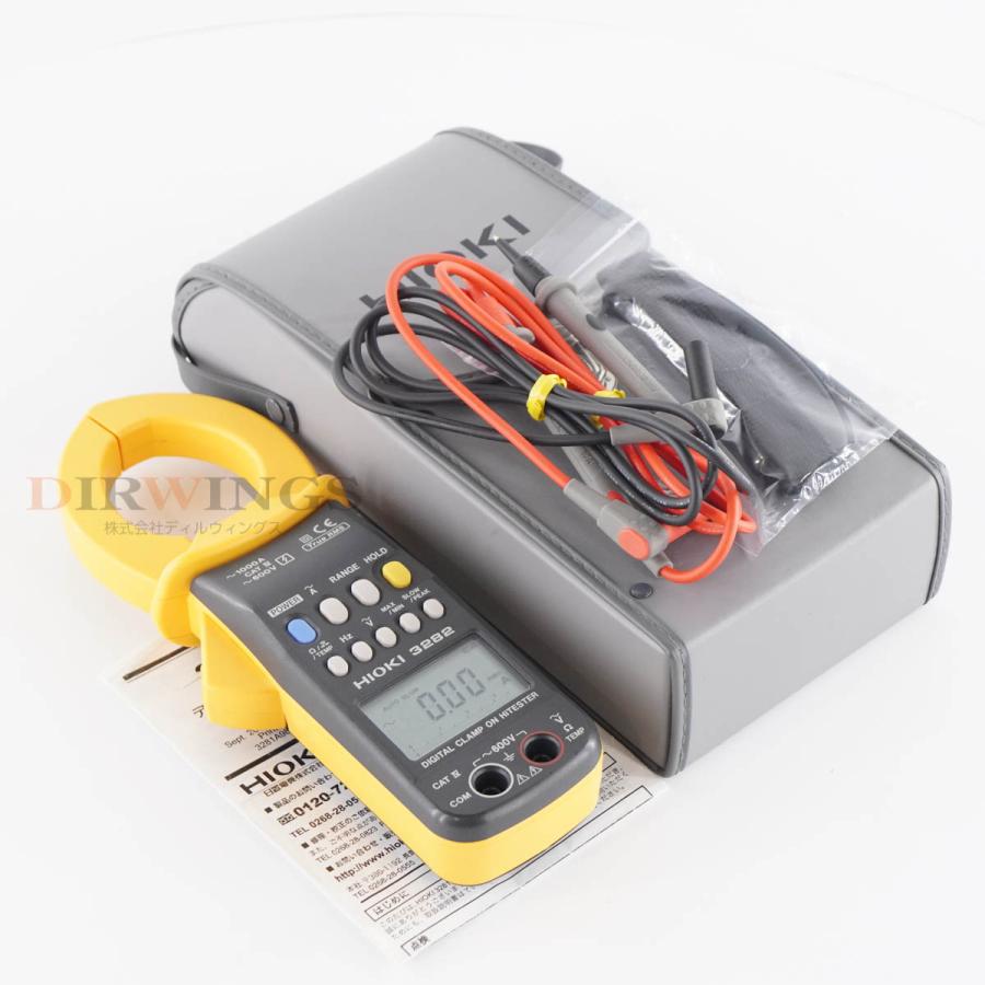 [DW]USED 8日保証 10/2023CAL HIOKI 3282 DIGITAL CLAMP ON HiTESTER デジタルクランプ ...