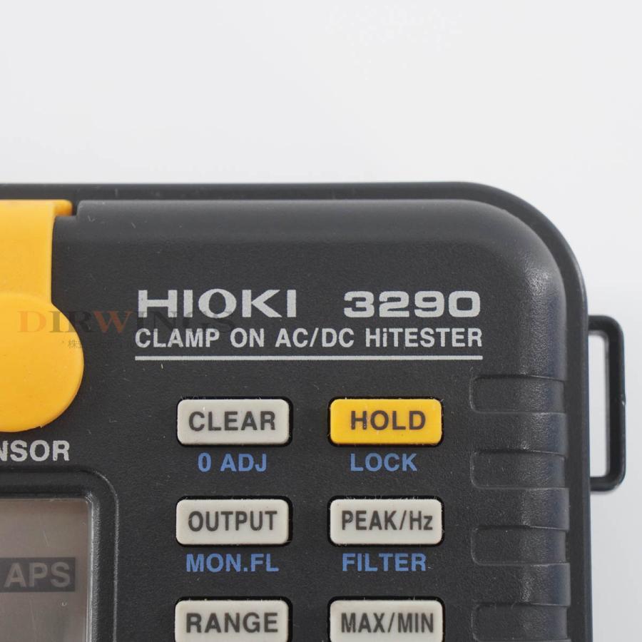 8日保証 校正2025年4月まで有効 HIOKI 3290 CLAMP ON AC/DC HiTESTER クランプオンハイテスター 【ＳＧ】 クランプオンAC/D...[06494-0004]
