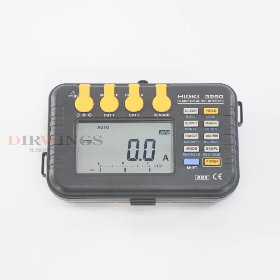 8日保証 校正2025年4月まで有効 HIOKI 3290 CLAMP ON AC/DC HiTESTER クランプオンハイテスター 【ＳＧ】 クランプオンAC/D...[06494-0004]