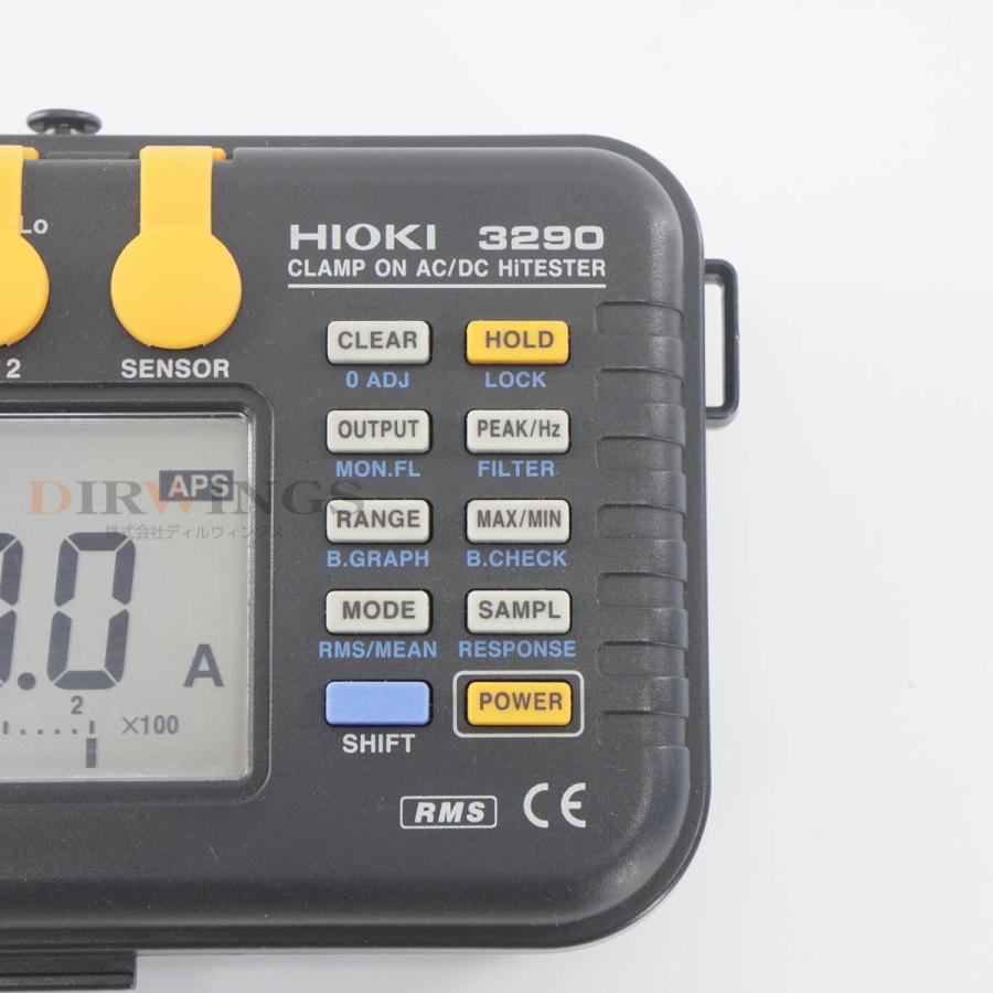 8日保証 校正2025年4月まで有効 HIOKI 3290 CLAMP ON AC/DC HiTESTER クランプオンハイテスター 【ＳＧ】 クランプオンAC/D...[06494-0004]