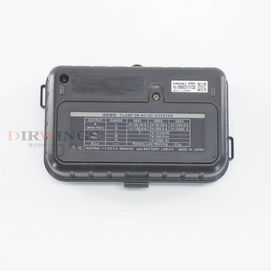 8日保証 校正2025年4月まで有効 HIOKI 3290 CLAMP ON AC/DC HiTESTER クランプオンハイテスター 【ＳＧ】 クランプオンAC/D...[06494-0004]
