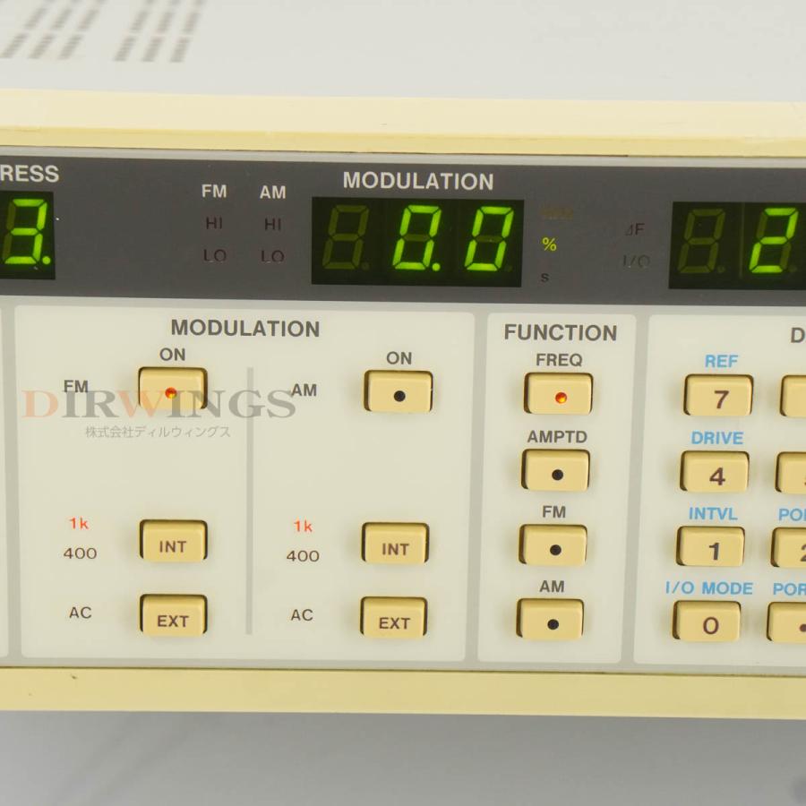 DW]USED 8日保証 Panasonic VP-8120A FM/AM Signal Generator 信号発生