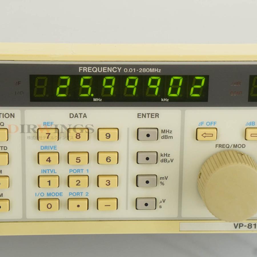 DW]USED 8日保証 Panasonic VP-8120A FM/AM Signal Generator 信号発生