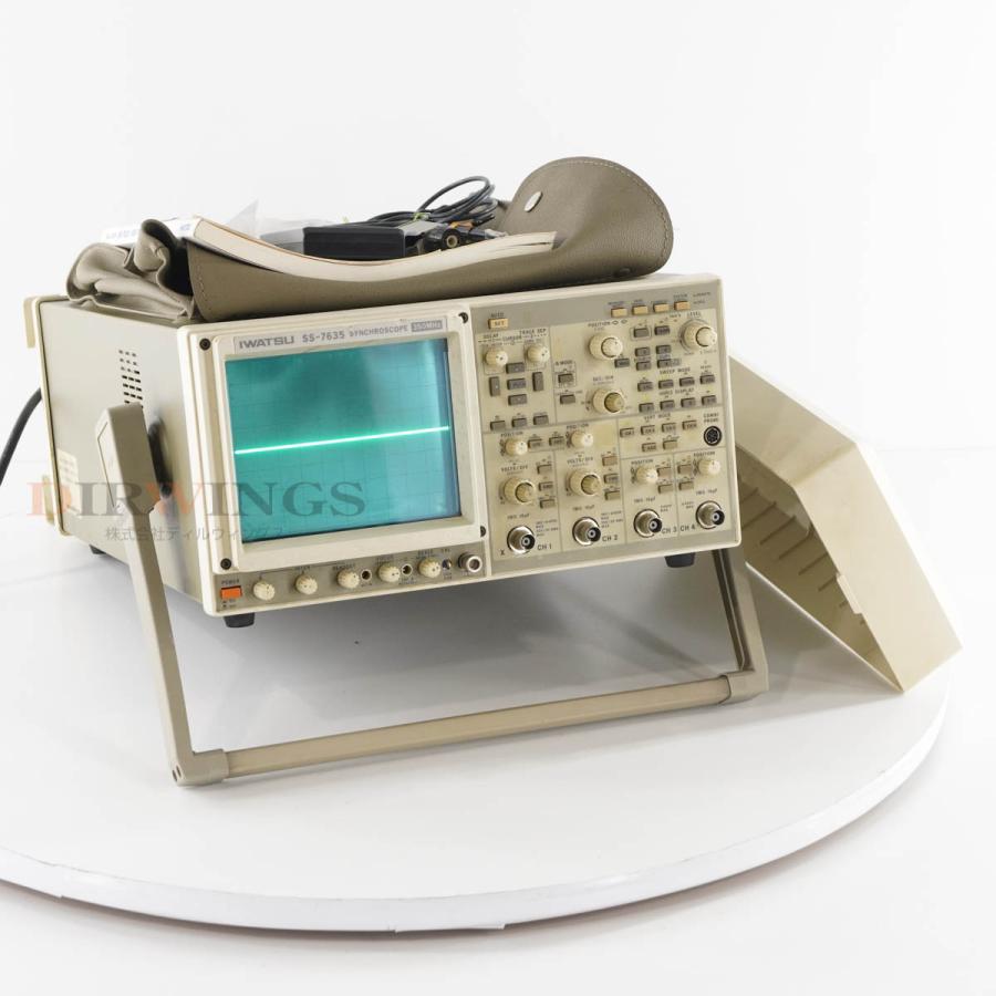 DW]USED 8日保証 IWATSU SS-7635 SYNCHROSCOPE シンクロスコープ