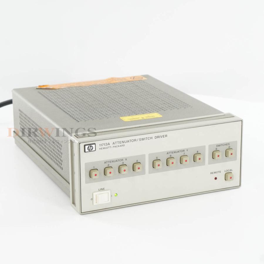 [DW]USED 8日保証 hp 11713A ATTENUATOR/SWITCH DRIVER アッテネーター/スイッチドライバー ...