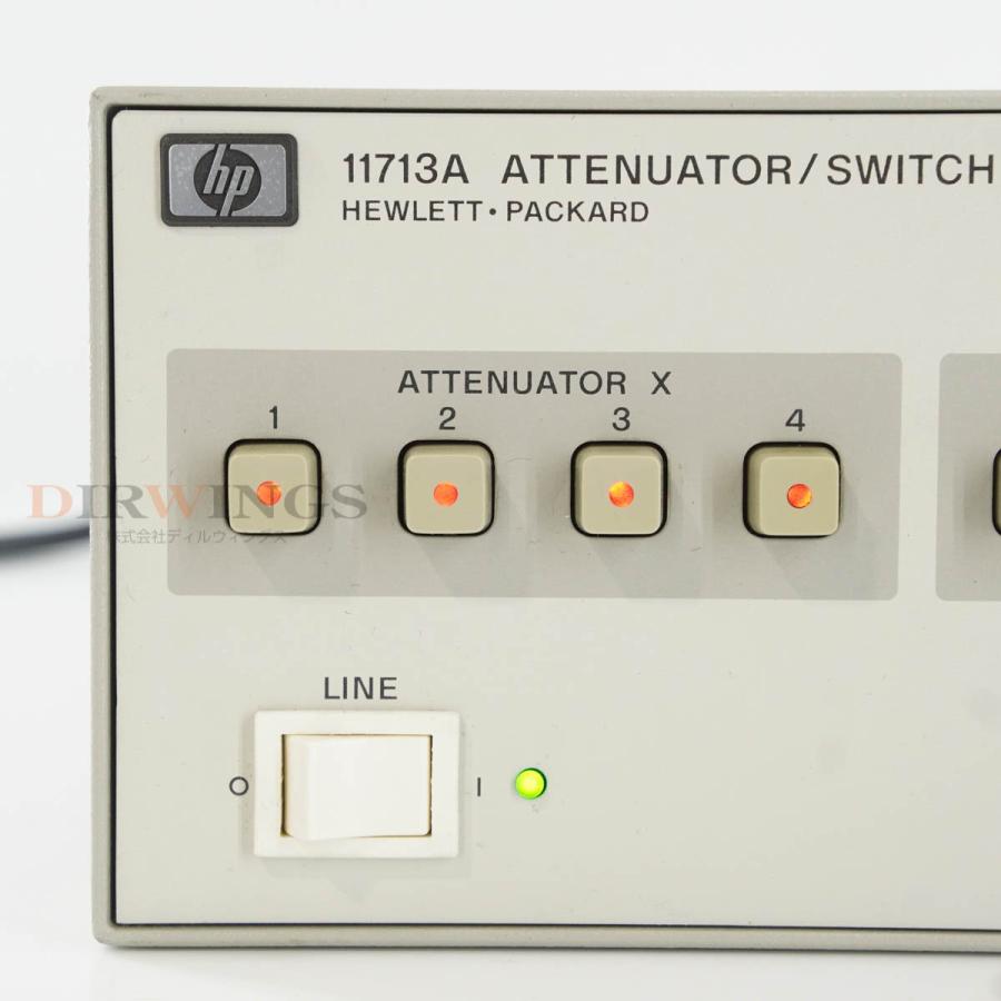 [DW]USED 8日保証 hp 11713A ATTENUATOR/SWITCH DRIVER アッテネーター/スイッチドライバー ...