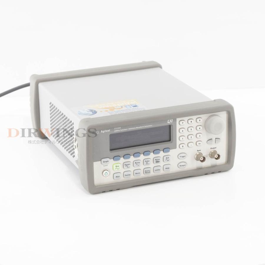[DW]USED 8日保証 Agilent 33220A LXI Function/Arbitrary Waveform Generator ...