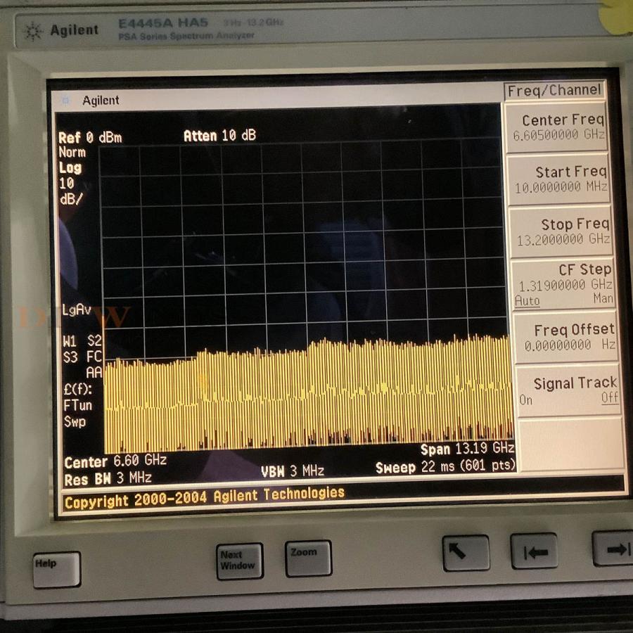 DW]USED 8日保証 Agilent E4445A HA5 ATO-38370 PSA Series Spectrum