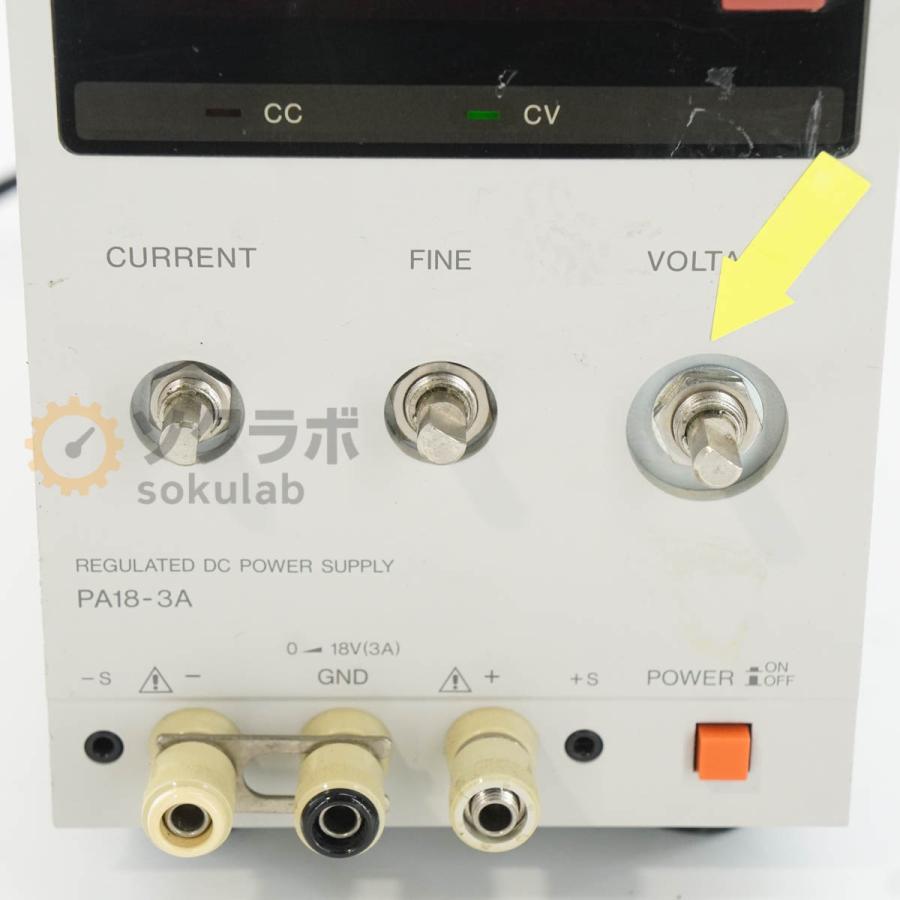DW]USED 8日保証 KENWOOD PA18-3A PA-A REGULATED DC POWER SUPPLY
