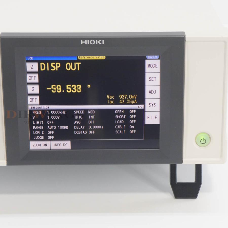 [SP]USED 30日保証 校正済み完動品 HIOKI IM3570 IMPEDANCE ANALYZER インピーダンスアナライザー ...