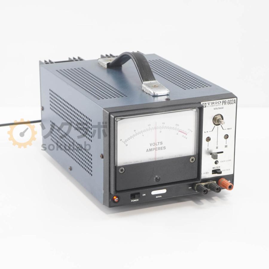 DW]USED 8日保証 TRIO PR-602A DC POWER SUPPLY DC電源 直流電源