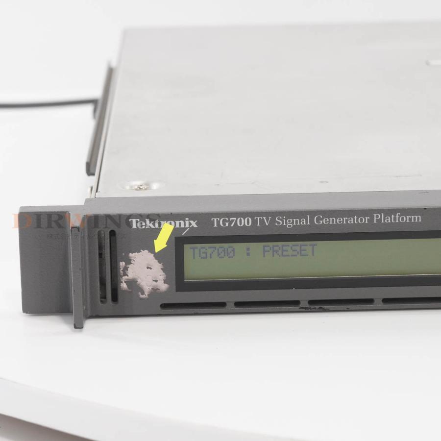 [JB]USED 保証なし Tektronix TG700 TV Signal Generator Platform TV信号ジェネレーター ...