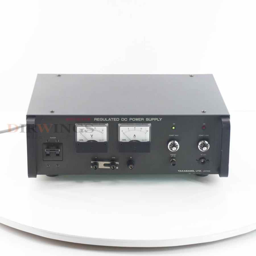 [DW]USED 8日保証 TAKASAGO GP016-20R REGULATED DC POWER SUPPLY 直流安定化電源 DC電源 ...
