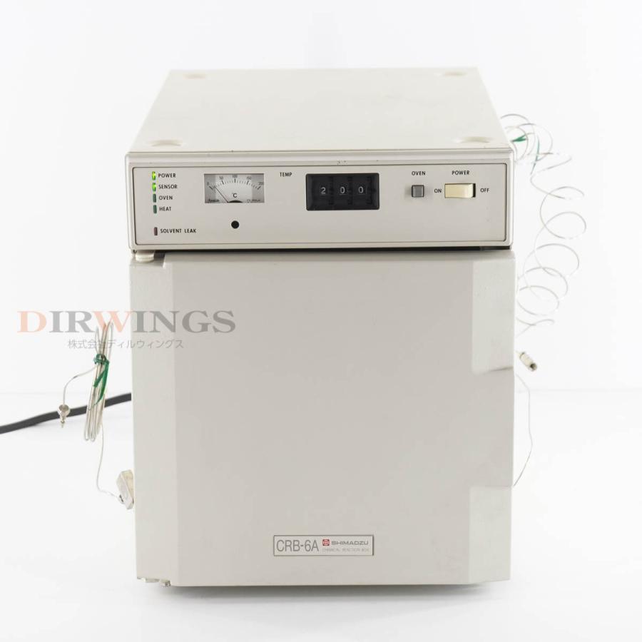 [DW]USED 8日保証 SHIMADZU CRB-6A HPLC CHEMICAL REACTION BOX 化学反応槽 液クロ 液体 ...