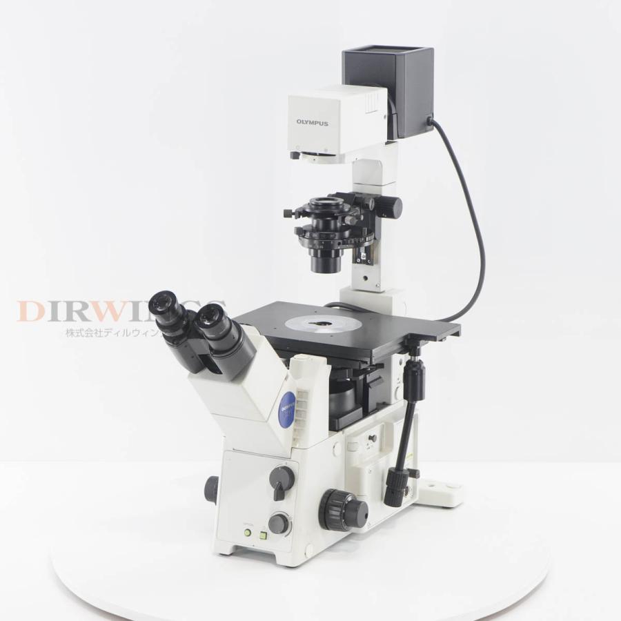DW]USED 8日保証 OLYMPUS IX71S8F-3 IX71 Microscope 倒立型 リサーチ 