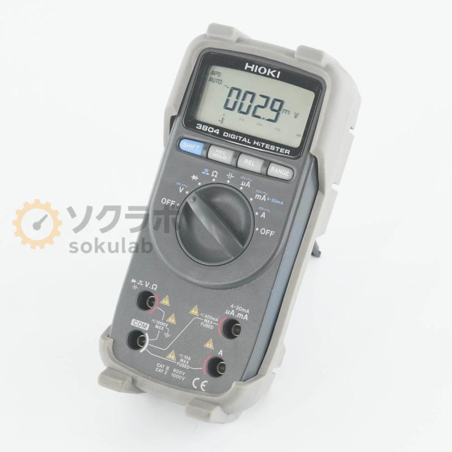 HIOKI/ヒオキ DIGITAL HiTESTER 3804 デジタル テスタ Hioki 3804 Digital HiTester (Multi Meters)Hioki 3804 | TEquipment