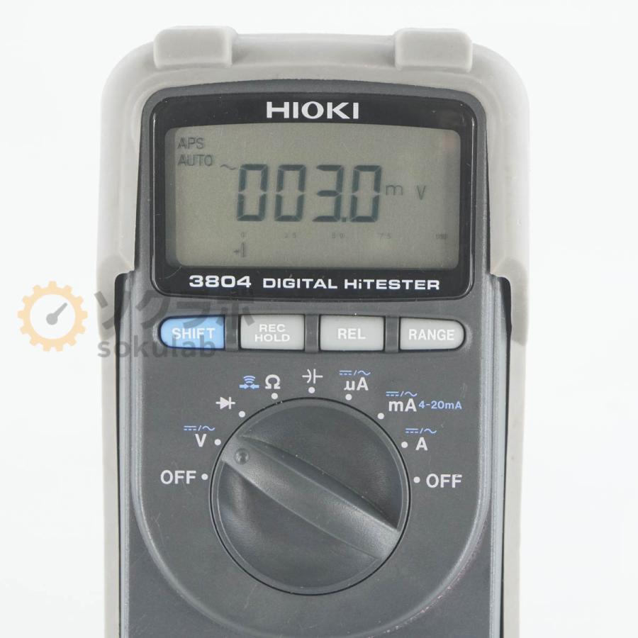 HIOKI/ヒオキ DIGITAL HiTESTER 3804 デジタル テスタ Hioki 3804 Digital HiTester (Multi Meters)Hioki 3804 | TEquipment