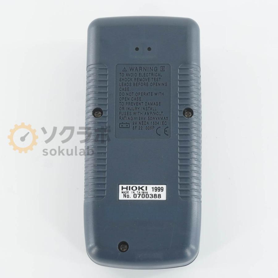 DW]USED 8日保証 HIOKI 3804 DIGITAL HiTESTER デジタルハイテスター