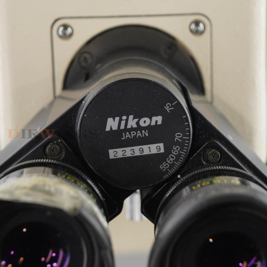 DW]USED 8日保証 NIKON MM-22 MEASURESCOPE 測定顕微鏡 顕微鏡 10× 9VA