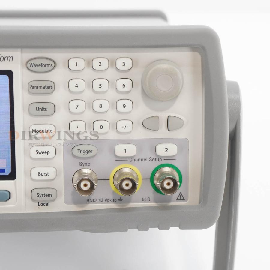 [JB]USED 保証なし Keysight 33600A Series 33622A Trueform Waveform Generator ...