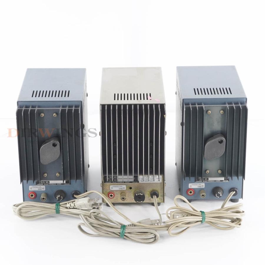 [DW]USED 8日保証 セット LEADER LPS-160 LPS-160-1 REGULATED DC POWER SUPPLY 直流 ...