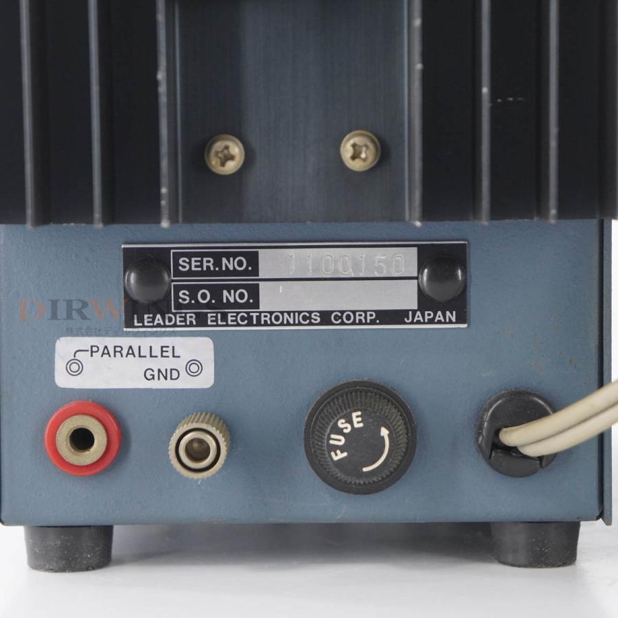 [DW]USED 8日保証 セット LEADER LPS-160 LPS-160-1 REGULATED DC POWER SUPPLY 直流 ...