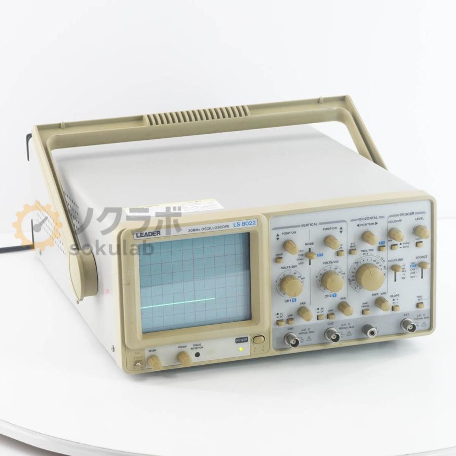 DW]USED 8日保証 LEADER LS 8022 LS8022 OSCILLOSCOPE オシロスコープ