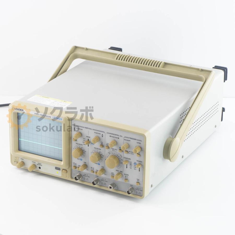 DW]USED 8日保証 LEADER LS 8022 LS8022 OSCILLOSCOPE オシロスコープ