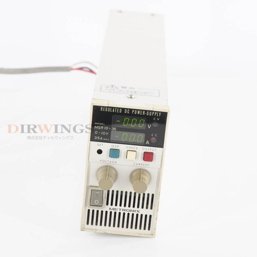 JB]USED 保証なし METRONIX MSR10-35 REGULATED DC POWER SUPPLY 直流