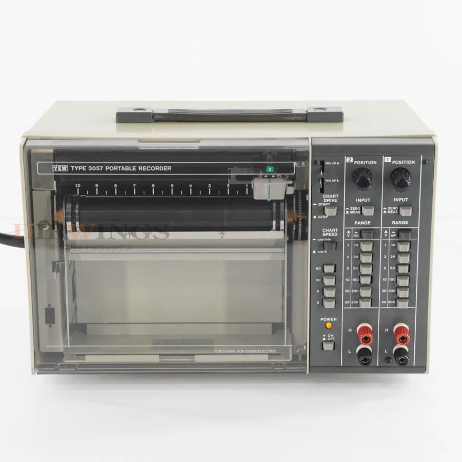 [DW]USED 8日保証 YOKOGAWA 3057 3057-21 YEW PORTABLE RECORDER ポータブルレコーダー 記録 ...