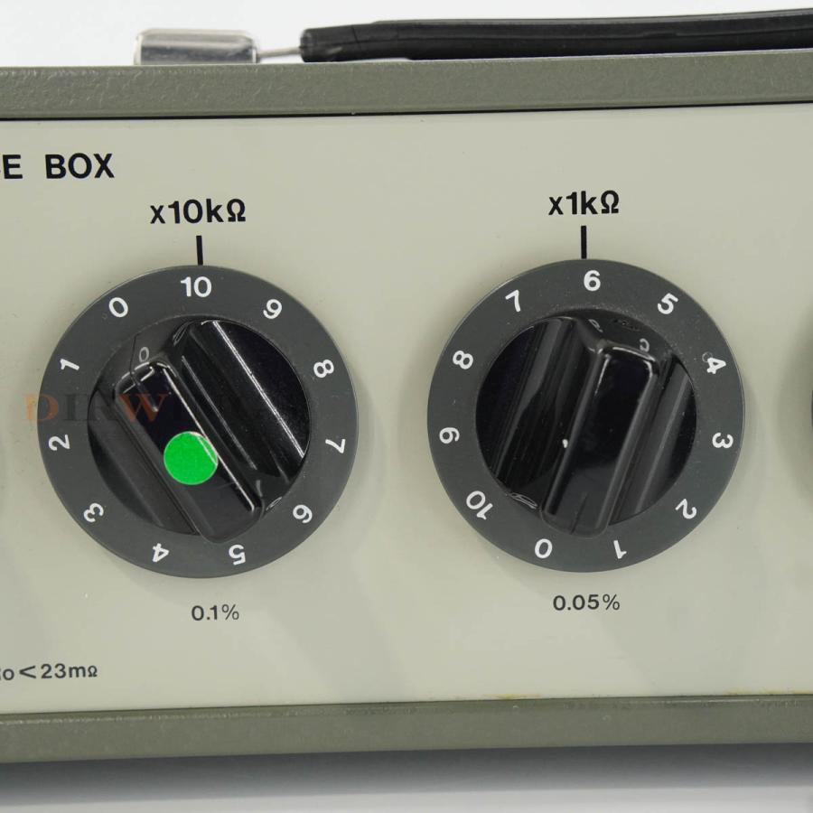 DW]USED 8日保証 YOKOGAWA 2786 20 DECADE RESISTANCE BOX 6ダイヤル