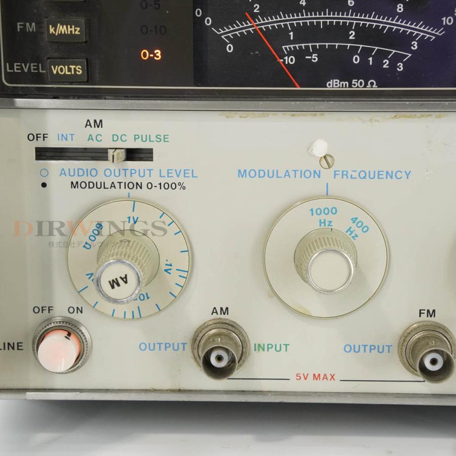 DW]USED 8日保証 hp 8640B SIGNAL GENERATOR 信号発生器 シグナル