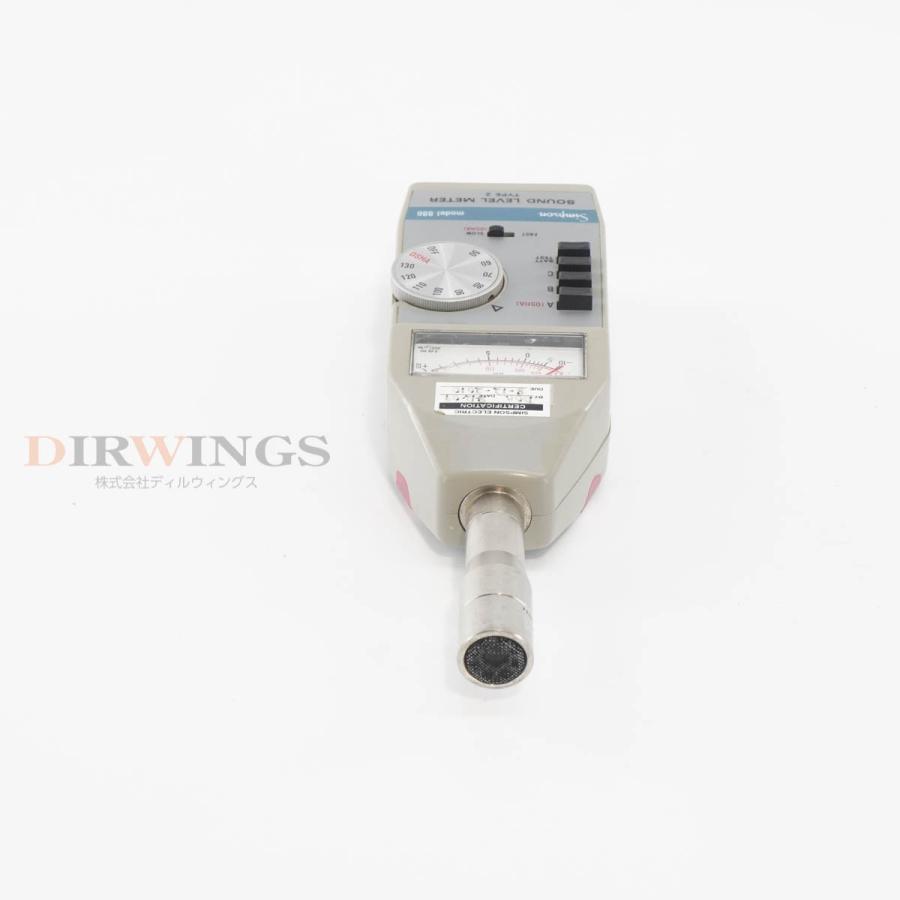 [JB]USED 保証なし SIMPSON ELECTRIC 886 SOUND LEVEL METER TYPE2 騒音計 サウンドレベル ...