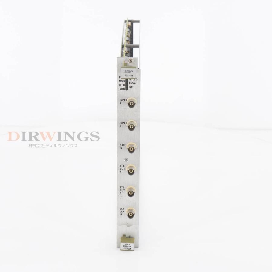 8日保証 Tektronix 73A-541 UNIV DIG CTR VXI UNIVERSAL DIGITIZER COUNTER MODULE ユニバーサルカウンター モジ...[06696-0095] 【COMPONENT】