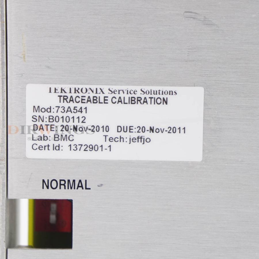 8日保証 Tektronix 73A-541 UNIV DIG CTR VXI UNIVERSAL DIGITIZER COUNTER MODULE ユニバーサルカウンター モジ...[06696-0095] 【COMPONENT】