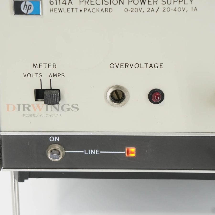 [DW]USED 8日保証 hp 6114A PRECISION POWER SUPPLY 電源 パワーサプライ 0-20V 2A/20 ...