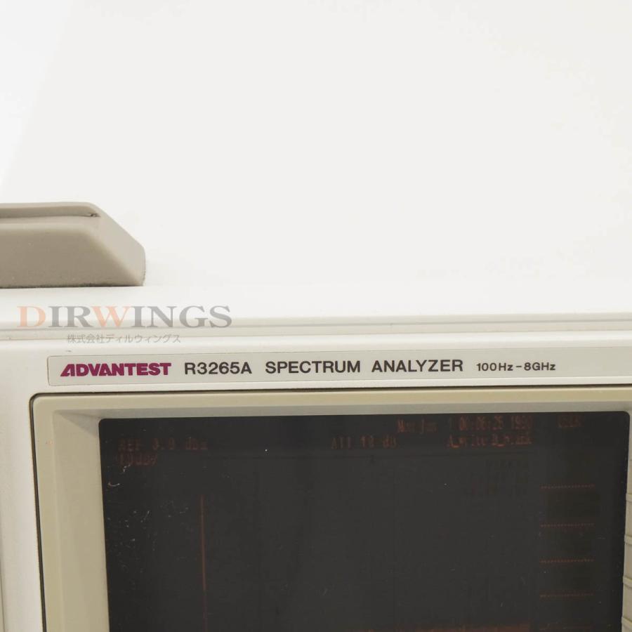 [JB]USED 保証なし ADVANTEST R3265A SPECTRUM ANALYZER スペクトラムアナライザー OPT 21 ...