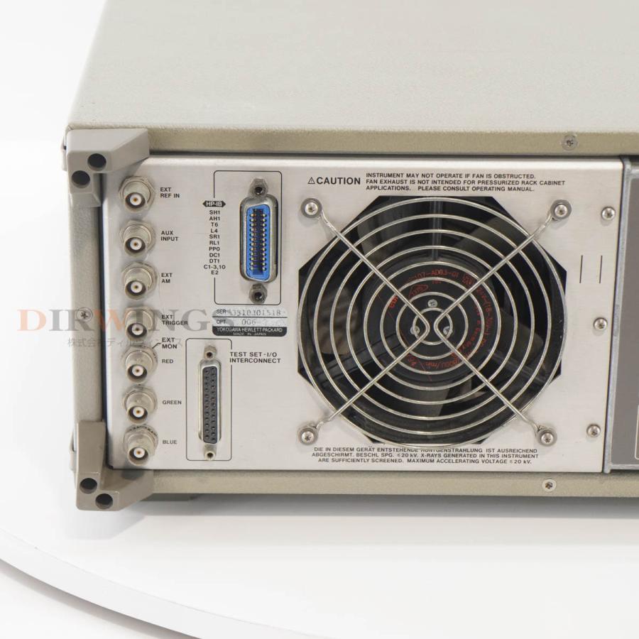 [JB]USED 保証なし hp 8753C NETWORK ANALYZER ネットワークアナライザー OPT 006 300kHz ...