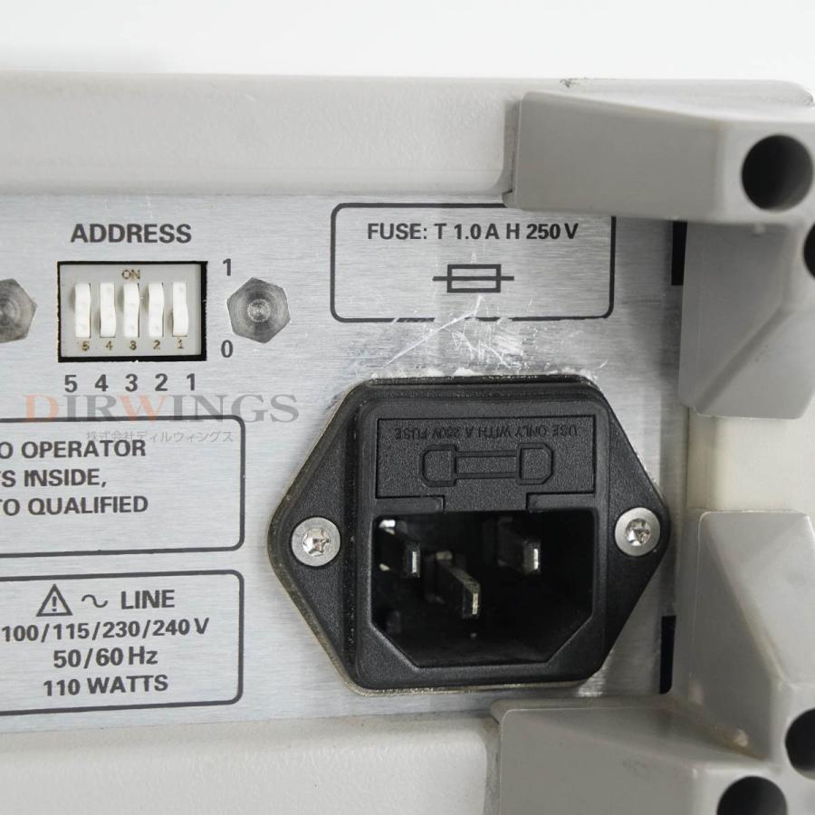 DW]USED 8日保証 Agilent 87130A ATTENUATOR/SWITCH DRIVER 