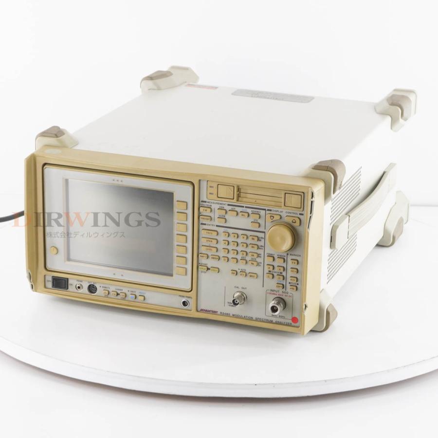 [DW]USED 8日保証 ADVANTEST R3465 MODULATION SPECTRUM ANALYZER スペクトラムアナライザー ...