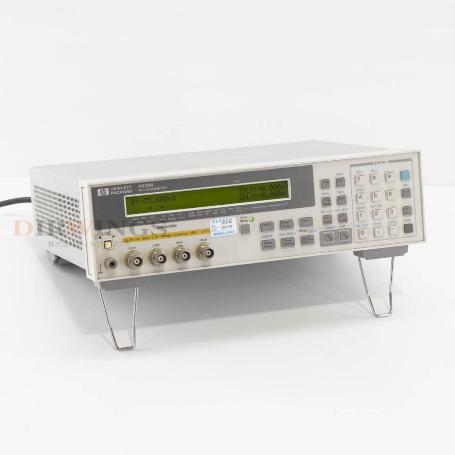 [DW]USED 8日保証 hp 4338B MILLIOHMMETER ミリオームメーター [06702-0284] : ソクラボショップ ...