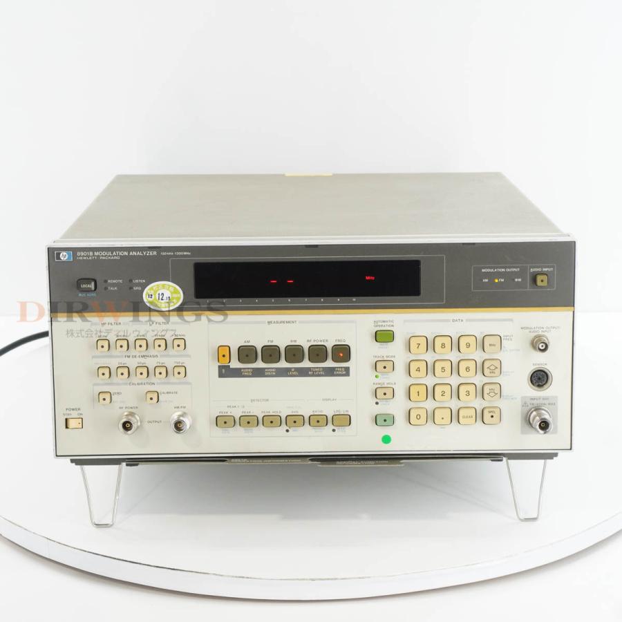 [DW]USED 8日保証 hp 8901B MODULATION ANALYZER モジュレーションアナライザー OPT 002 021 ...