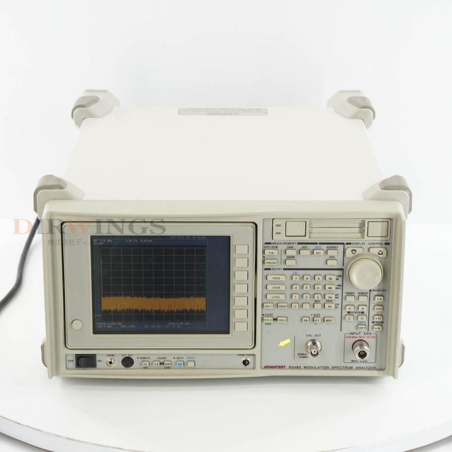 [DW]USED 8日保証 ADVANTEST R3465 MODULATION SPECTRUM ANALYZER スペクトラムアナライザー ...