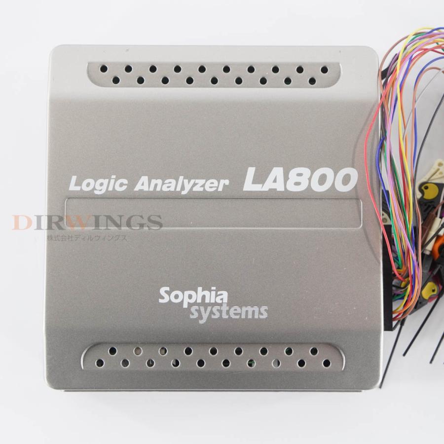 [DW]USED 8日保証 2台セット Sophia systems LA800 Logic Analyzer ロジックアナライザー AC ...