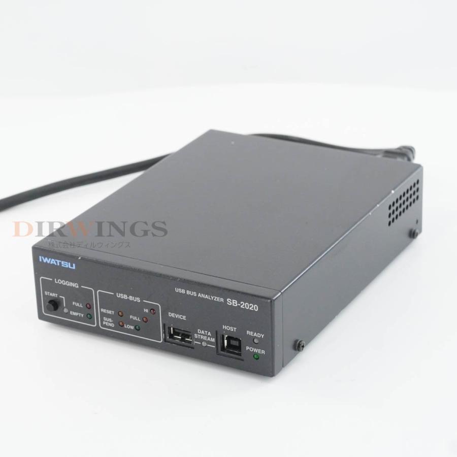 [DW]USED 8日保証 IWATSU SB-2020 USB BUS ANALYZER バスアナライザー USB2.0 電源コード ...