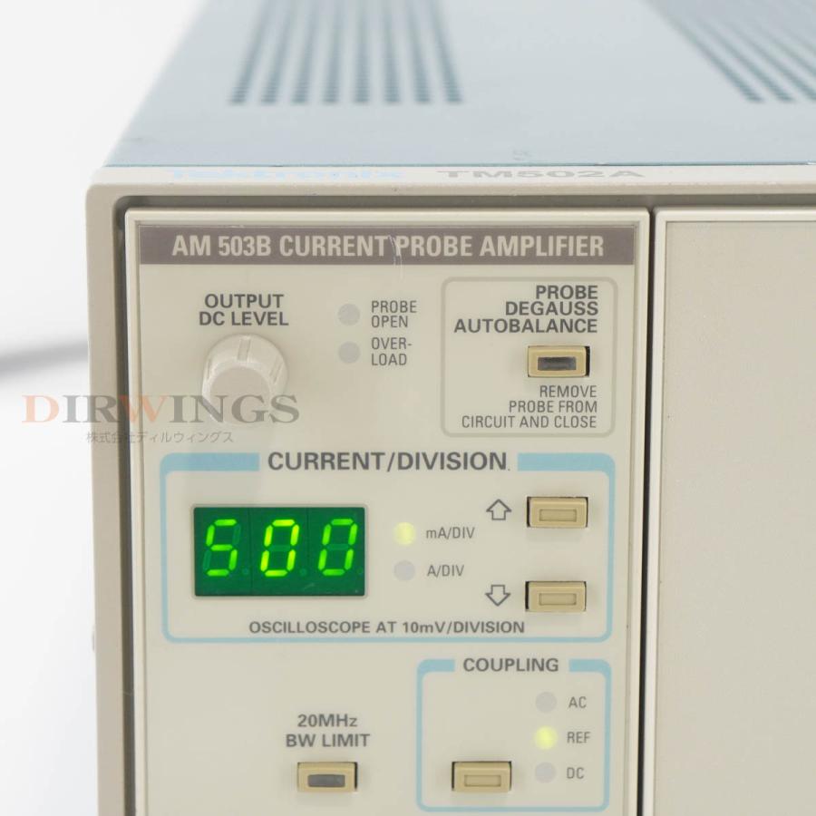 [DW]USED 8日保証 セット Tektronix A6312 TM502A AM503B AM503S 05 CURRENT PROBE ...